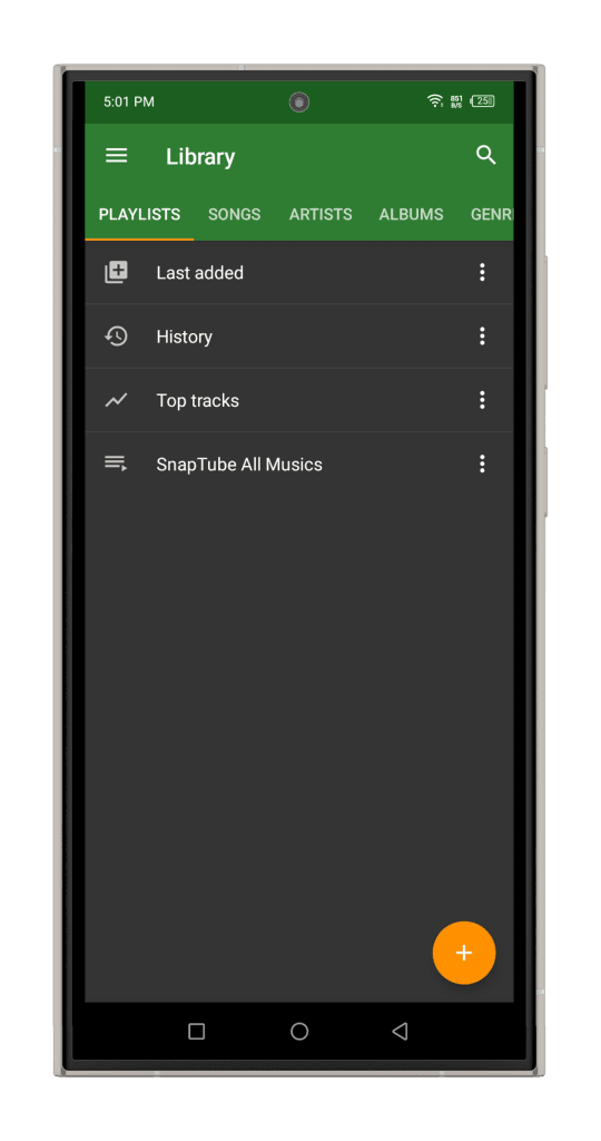 ymusic apk Tangkapan layar 1