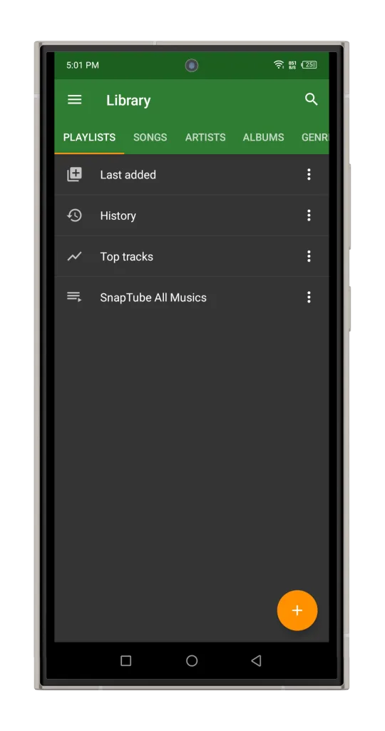 ymusic apk Tangkapan layar 1