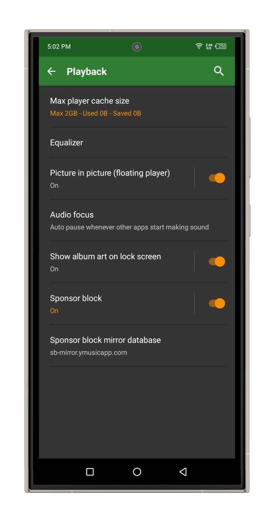 ymusic apk Tangkapan layar 4