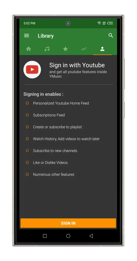 ymusic apk Tangkapan layar 7