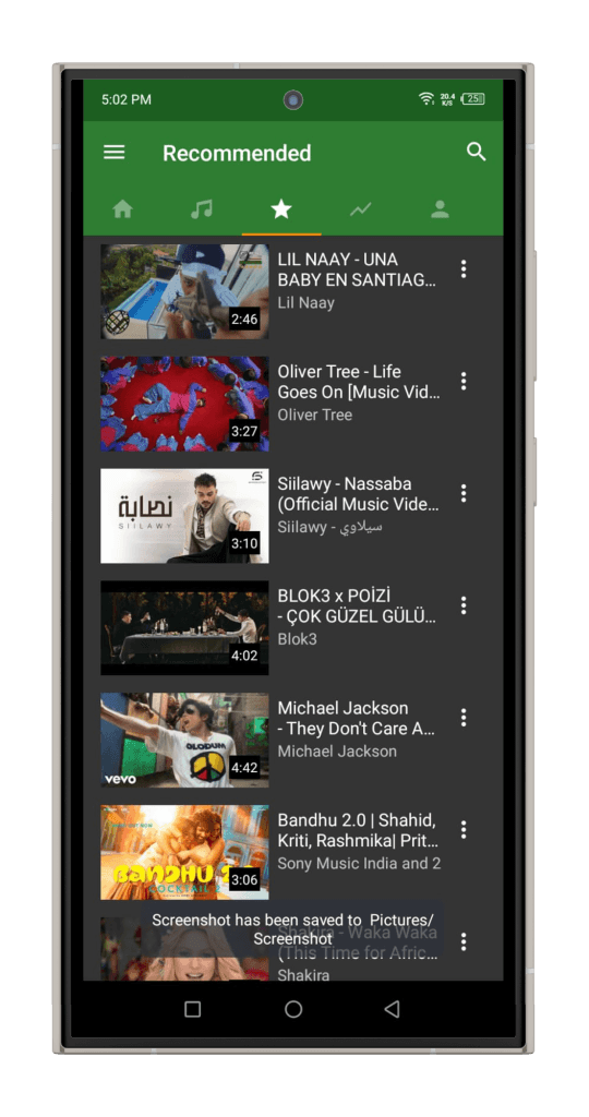 ymusic apk Tangkapan layar 8