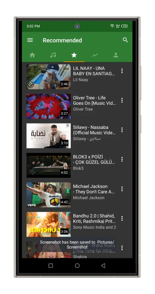 ymusic apk Tangkapan layar 8