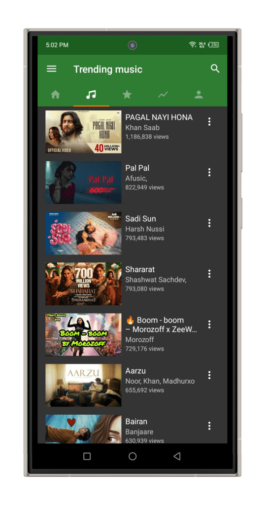 ymusic apk Tangkapan layar 9